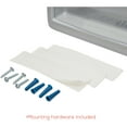 thumbnail image 5 of deflecto Multi-Tiered Desktop/Wall-Mount Literature Holders, 15 3/4w x 5d x 19 7/8h, Gray, 5 of 6