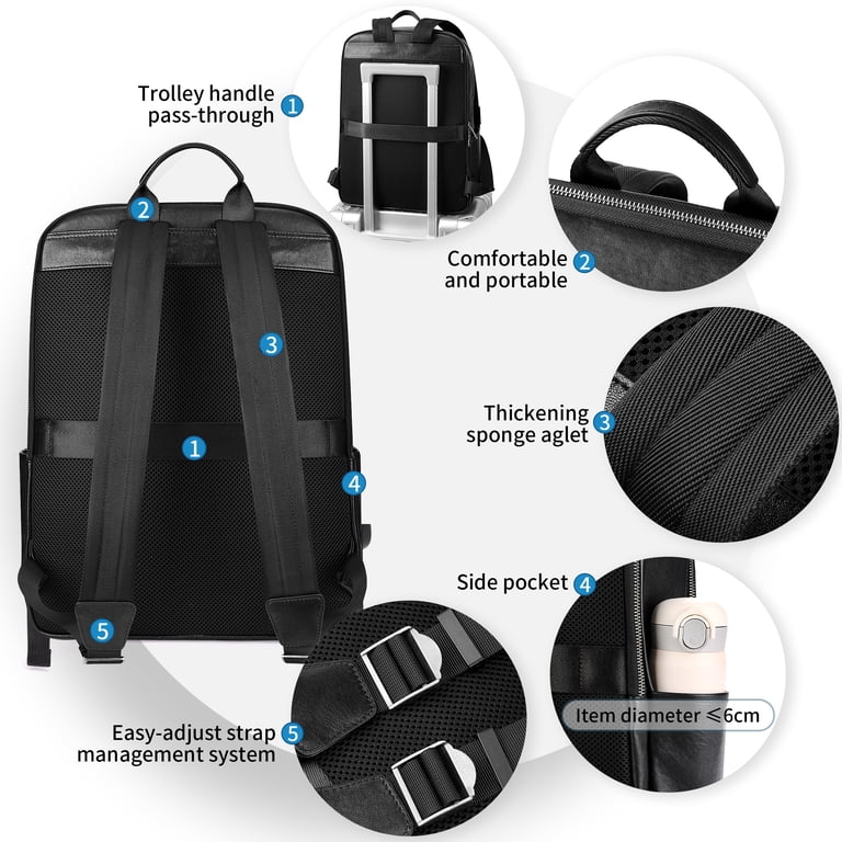 best leather backpack 2022 Walker Leather Backpack