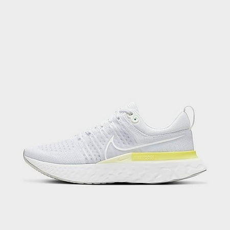 Nike Women's React Infinity Run Flyknit 2 Running Shoe, White/White, 9.5 B(M) US