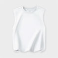 thumbnail image 2 of OGLCCG Boys Cotton Workout Tank Tops Gym Athletic Bodybuilding Sleeveless Shirt Loose Fit Performance Sports Muscle Tshirts 2-13 Years, 2 of 5