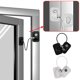 thumbnail image 2 of Cerradura de seguridad como cerraduras para gabinete, cerradura para refrigerador, cerradura para congelador y cerradura de seguridad para niños Fuerte fuerza adhesiva fácil de aplicar Muyoka Hogar, 2 of 5