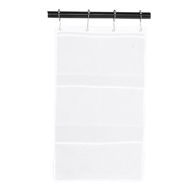 Soporte para baño, bolsa de almacenamiento para baño sobre la puerta con ganchos, bolsa de almacenamiento para baño probada profesionalmente