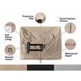 thumbnail image 4 of Covermates Outdoor Full TV Cover – Durable Polyester , Weather Resistant, Remote Pocket, TV Covers-Tan, 4 of 9