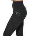 thumbnail image 4 of Calvin Klein Womens Performance High-Rise Logo-Back Leggings, 4 of 5