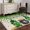Green Gold Beige, variant on Area Rug for Living Room, St. Patrick's Day Non-Slip Indoor Large Carpet for Bedroom/Dining Room, Spring Lucky Shamrocks Green Gnomes Plaid Washable Low-Profile Floor Mat Runner Rugs - 2.7 x 5 Ft