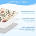 thumbnail image 4 of Boho Flowers Ironing Board Covers Heat Resistant Ironing Pad Mat Portable for Travel Washer Dryer Table, 4 of 6