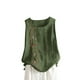 thumbnail image 1 of Vestidos Casuales Para Mujer, Blusas De Mujer De Moda Blusa de lino sin mangas con botones bordados para mujer, talla grande, 1 of 3