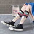 thumbnail image 3 of Lsque Mushroom Printed Crew Socks Men's Women's LightWeight Thin Casual Calf Socks ,Knee High Socks,Cotton Socks, 3 of 9