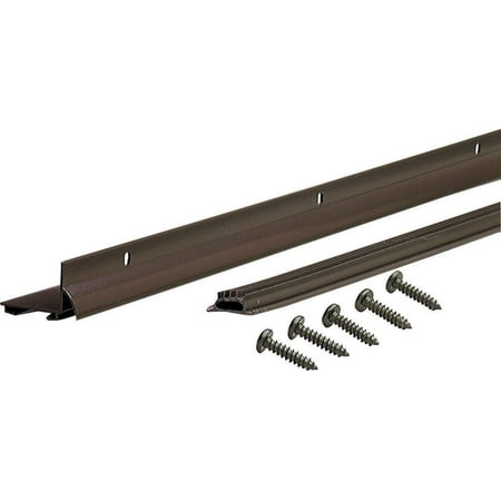 M-D Building Products 69505 48-Inch DB001 L-Shaped Door Bottom with Drip Cap, Bronze