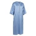 thumbnail image 4 of PMVFHDE mens shirts Arab Middle Loose Fit Long Robe for Casual Everyday Wear, 4 of 9