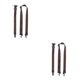thumbnail image 4 of Soidarity Ukulele Strap Carrying Guitar Belt Universal Beginner Reusable Practice Carrier Musical Stringed Professional Holder café 2piezas, 4 of 6