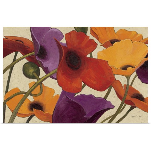 Great BIG Canvas | Rolled Shirley Novak Poster Print entitled Up Three
