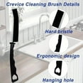 thumbnail image 2 of 3PCS Crevice Cleaning Brush, Hard Bristle Crevice Cleaning Brush, Multifunctional Cleaning Gap Brush Tool for Bathroom, Home, Kitchen, Bathroom, Window, Vehicle, Faucets, Toilet, 2 of 8