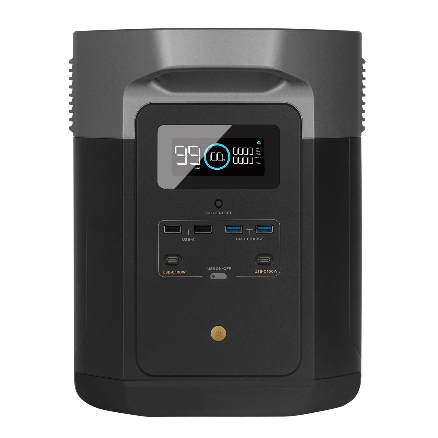 新品未使用　　DELTA 2 Max EcoFlow Battery Generator DELTA 2 Max Solar Generator, 2400W