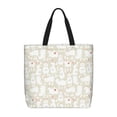thumbnail image 1 of Easygdp White Rabbit Bolsa Tote para Mujer, Bolso de Hombro para Trabajo, Playa, Viajes, Compras y Supermercado, 1 of 7