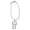 White, variant on Retro Enamel Leopard Head Bead Necklace 2025 Autumn Winter High-end Feeling