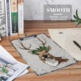thumbnail image 4 of Deer Clipboards with Low Profile Clip - Wooden Clipboards, Heavy Duty Clipboard, Classic Clipboards for Classroom, Calendar Office Clipboard Stand up 12.6x8.7 in, 4 of 6