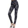 thumbnail image 1 of Leggings para mujer, leggings estampados, leggings de imitación de vaqueros, leggings ajustados de fitness, leggings elásticos sin costuras., 1 of 5