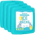 thumbnail image 1 of Paquete de hielo MIYCOO Slim, reutilizable, 13 x 1,8 x 13 cm, 0,75 kg, 4 unidades, 1 of 7