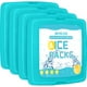 thumbnail image 1 of Paquete de hielo MIYCOO Slim, reutilizable, 13 x 1,8 x 13 cm, 0,75 kg, 4 unidades, 1 of 7