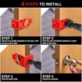 thumbnail image 5 of Door Lock Installation Kit,Door Hole Drilling Kit for Wooden Doors, 5 of 5