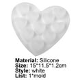 thumbnail image 6 of Cake Mold Heart Shape Food Grade Silicone Environmentally Friendly Chocolate Mold for Baking, 6 of 7