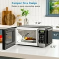 Kenmore Countertop Microwave, 6 AutoPreset Menus, Child Lock, Defrost