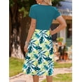 thumbnail image 5 of Vestido de verano Zeagoo 2025 casual en A Midi con bolsillos, 5 of 5