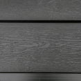 thumbnail image 2 of Resenkos Patio Dining Table For 4, Non-Slip Foot Pads, Aluminium, Plastic, Black, 2 of 9