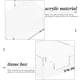 thumbnail image 3 of unbranded Caja De Pañuelos Acrílica Transparente Para Con Cuadrado Resistente Para Uso En Cocina Y Comedor, 3 of 8
