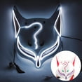 thumbnail image 4 of Accesorio Para Fiesta De Disfraces De Animales De Halloween. Cosplay Bonito, Máscara De Media Cara, Estilo Japonés., 4 of 4