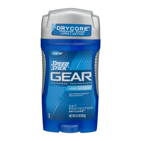 Speed Stick Gear Deodorant Cool Motion DryCore, 2.7 OZ