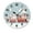 FFclock034, variant on ZXCXRQFa Desk Clocks Xmas Happy Steam Train In Winter Silent Non Ticking Round Wall Clock Home Decor Battery Operated Decorative for Living Room, Kitchen, Bedroom Clock Art
