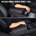 thumbnail image 2 of For /Y Black Car Armrest Cushion Cover Center Console Lid Box Pad, 2 of 7