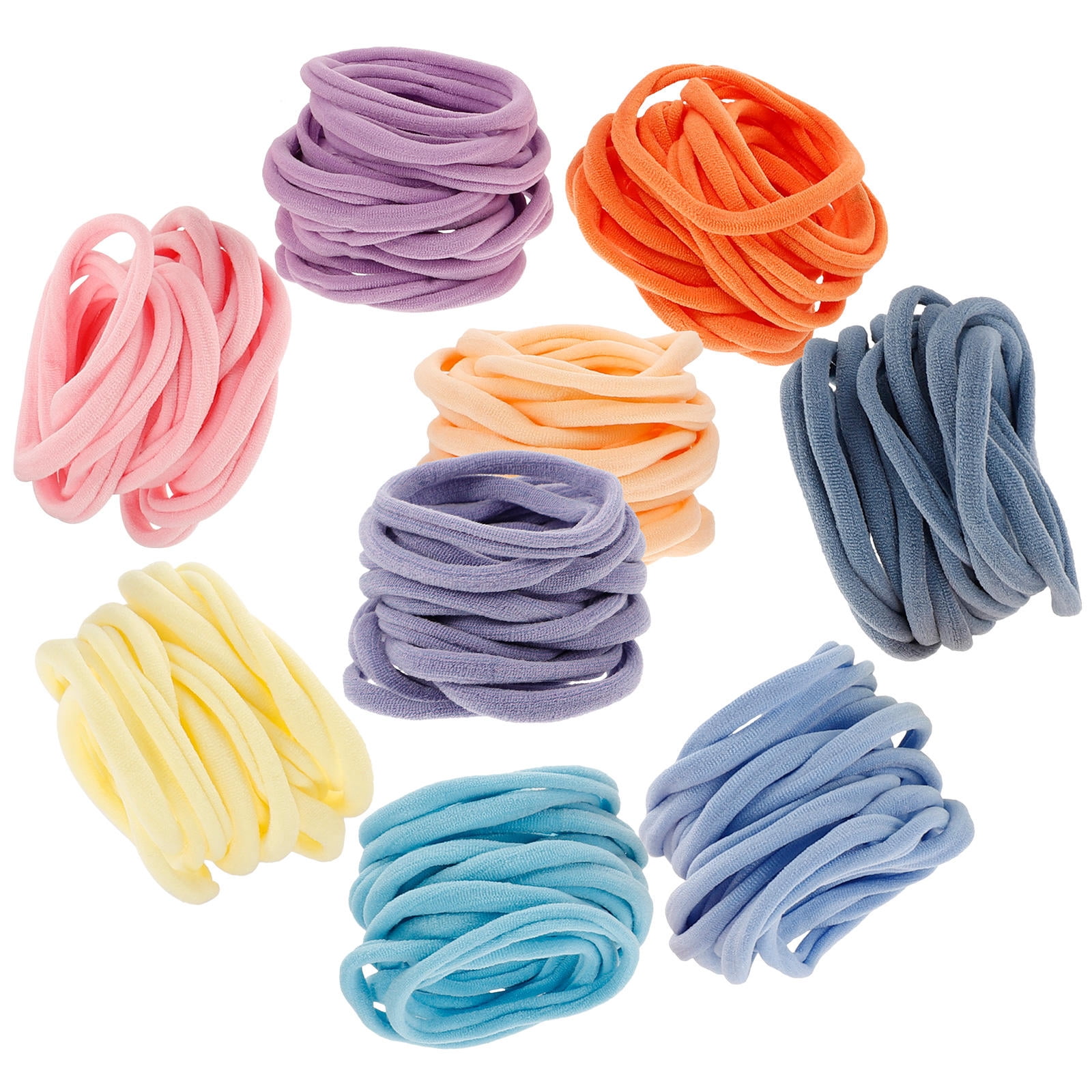 ORDDIART 180Pcs Loom Loops Refill Nylon Diy Weaving Craft Making For Children Parents present Giving