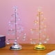 thumbnail image 4 of Injueey Árbol de Navidad LED luz nocturna hogar dormitorio Navidad luz nocturna decoración jardín iluminación ornamento Kits de decoración para fiestas luz blanca plateada L Injueey HA008114-03B, 4 of 6