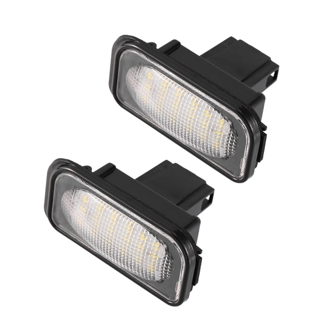 uds., luz LED para matrícula, lámpara de número de coche, luz blanca de repuesto para mercedes-benz C320 2001-2005 C350 2006-2007 C230 2003-2007 C280 2006-2007