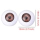 thumbnail image 2 of Ounissouiy 1 par de muñecas, globo ocular a presión, ojos de simulación acrílicos, juego de guardería, accesorios de repuesto DIY para niños Juguetes de construcción Tipo 1, 2 of 6
