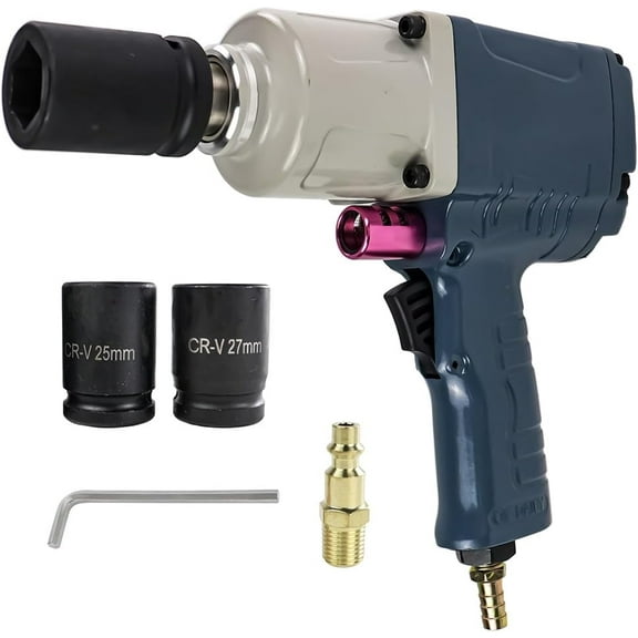 iMeshbean Air Impact Wrench,3/4" Drive Pneumatic Impact Wrench,Max Nut-busting Torque 1600 N.m Air Impact Driver,Heavy Duty 3-Speed Control Air Drive Impact Gun for Auto Repairs