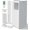 White, variant on 8000 BTU Portable Air Conditioner, 3-in-1 AC Fan Dehumidifier, Cools Up to 35 Sq ft, Remote & LED Touch Control, Sleep Mode, 24H Timer, Quiet Rolling Unit