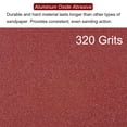 thumbnail image 4 of Uxcell 100 Packs 320 Grits 80mm Aluminum Oxide Triangular Hook & Loop Sandpapers Sanding Pads, 4 of 6