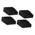 thumbnail image 2 of 4 topes de puerta, protectores de pared, cuñas versátiles para puertas y suelos. Negro, 2 of 9