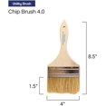 thumbnail image 2 of GFDYREE - Chip Paint Brushes - 96 Ea 4 Inch Chip Paint Brush Light Brown, 2 of 5