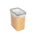 thumbnail image 2 of Agiferg Single Transparent Plastic Storage Tank Vacuum Moisture Proof Fresh-keeping Storage Storage Sealed Tank,Kitchen Sealed Jar With Lid Moisture Fresh-keeping Box, 2 of 6