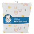 thumbnail image 3 of Gerber Baby Girl 100% Cotton Fitted Crib Sheet for Standard Crib and Toddler Mattresses, 3 of 7