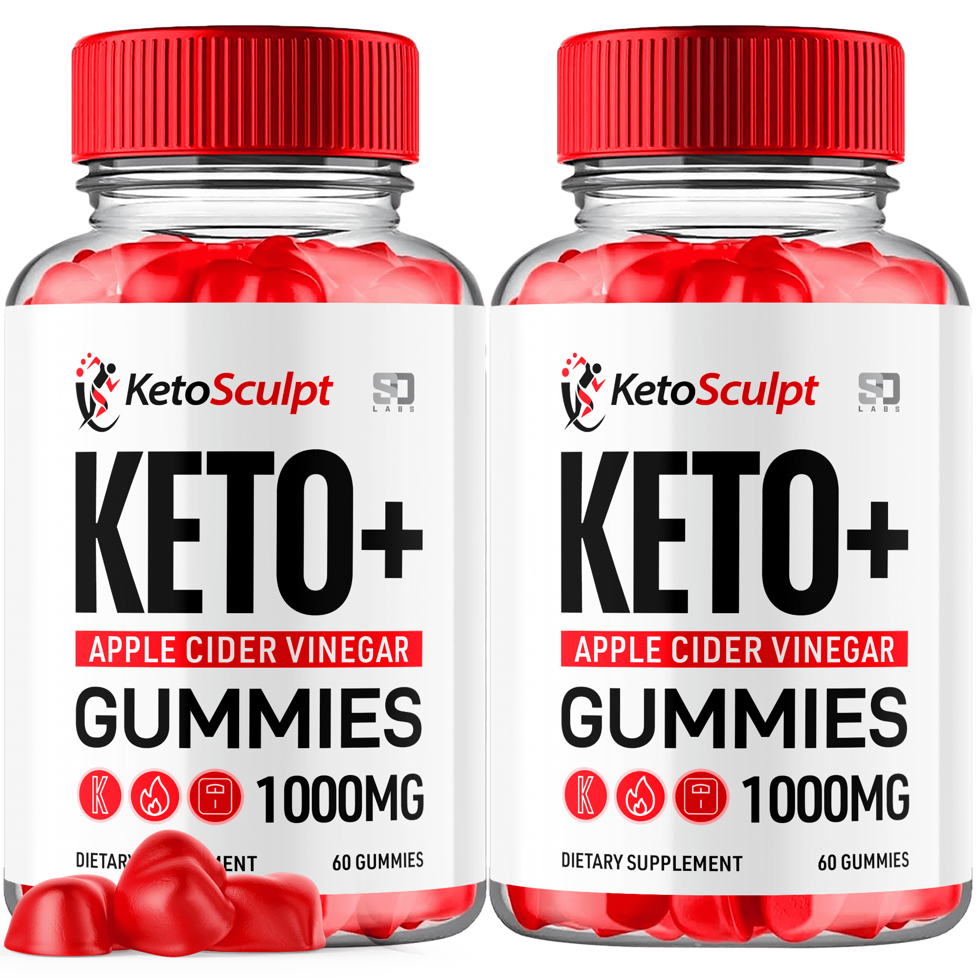 Keto Sculpt ACV Gummies Maximum Strength Weight Management Supplement 120 Gummies