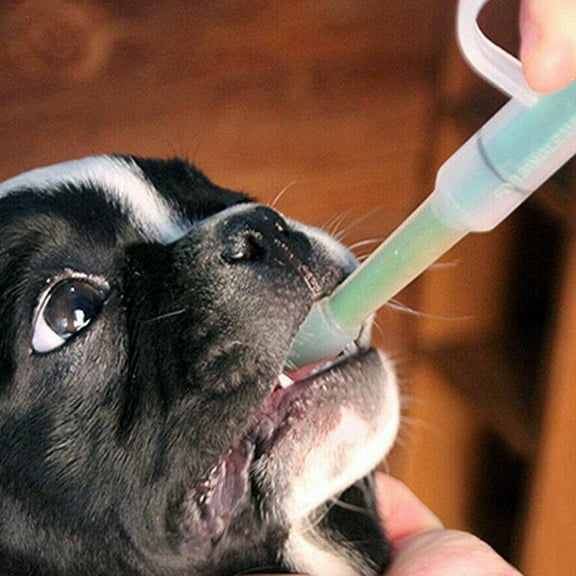 HPDL Pet Syringe Tablet Pill Piller Push Dispenser Medicine Cat Dog Bl Prof Lot P1