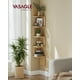 thumbnail image 2 of Estante de esquina VASAGLE de 5 niveles montado en la pared en roble beige ULLS582Y57, 2 of 7