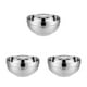 thumbnail image 4 of Injueey Cuenco pequeño de acero inoxidable, aislamiento térmico, cuencos de Metal exquisitos seguros y saludables para el hogar para comida Type2 NO2, 4 of 6