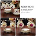thumbnail image 4 of Milisten Stainless Steel Wire Rack Display Stand for Tea Cups Coffee Cup Saucers, 4 of 6